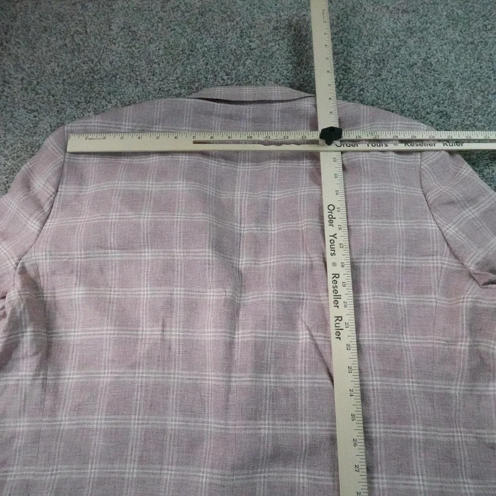 NEW Penguin Blazer Mens 50 Pink Linen Cotton Unstructured Sport Coat Suit Jacket